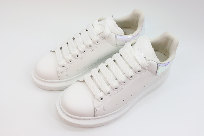 alexander mcqueen  leather platform trainers sneakers-laser