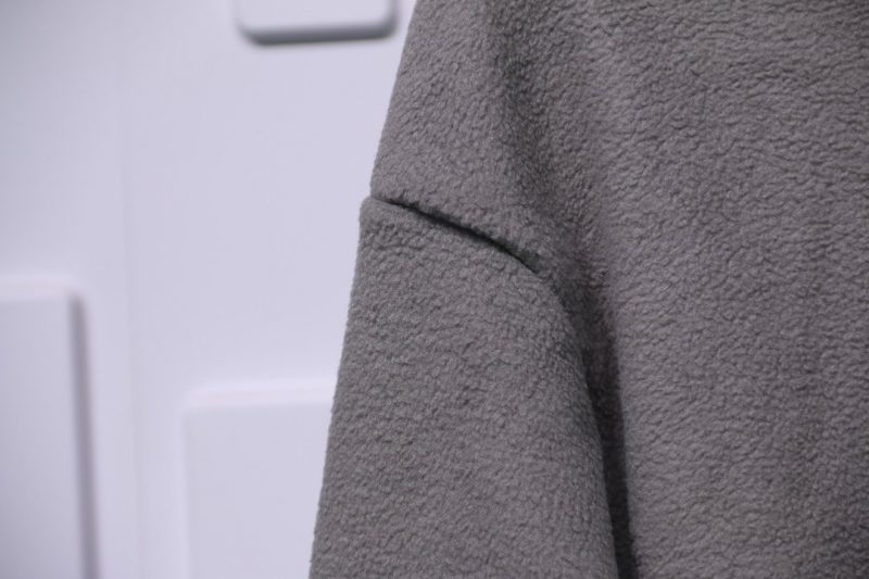 fear of god essentials polar fleece half-zip sweater replica