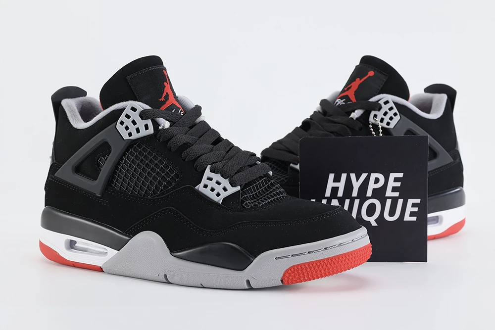 jordan 4 retro bred (2019) replica