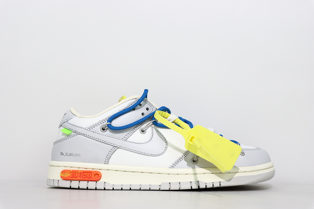 off-white x dunk low ‘lot 10 of 50’