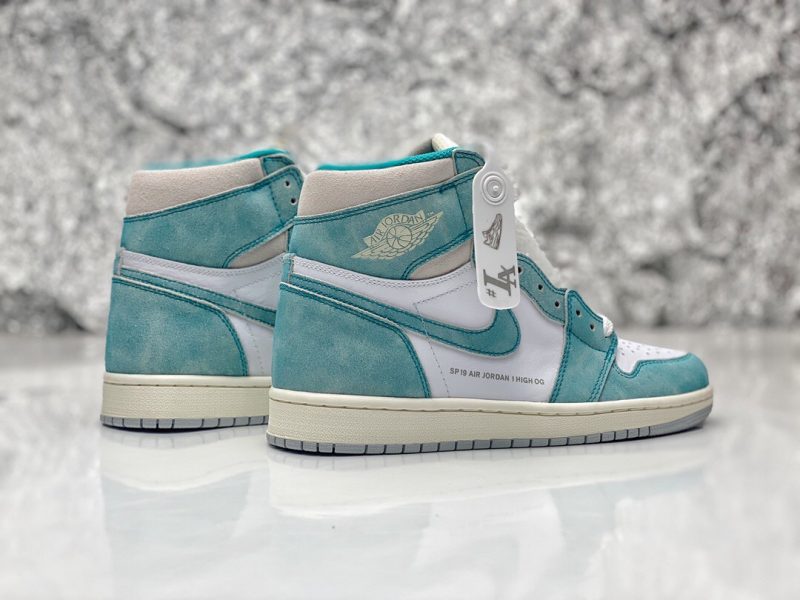 jordan 1 retro high og “turbo green” replica