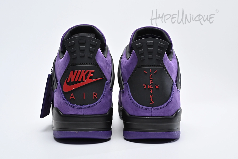 travis scott x air jordan 4 “purple”