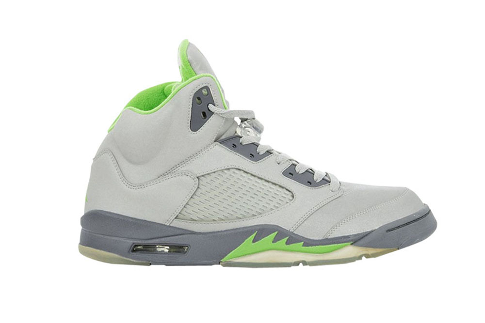 jordan 5 retro ‘green bean’ 2022 reps