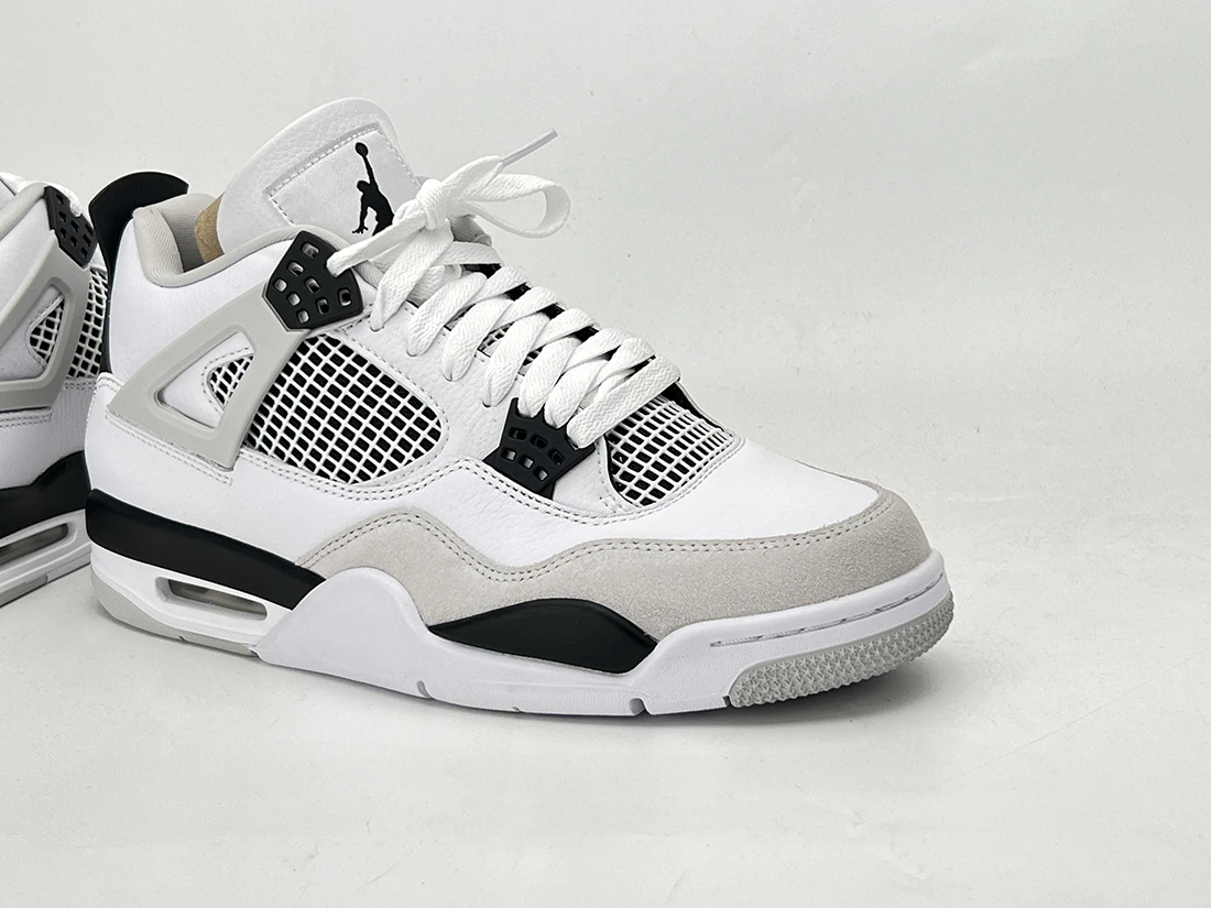 air jordan 4 retro ‘military black’ high quality replica