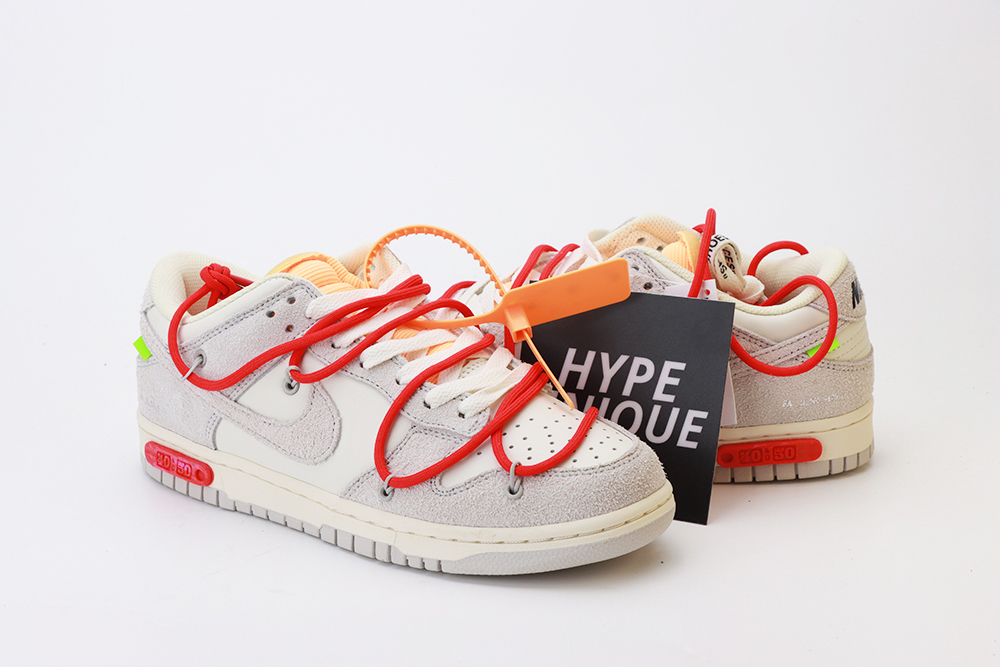 off-white x dunk low ‘lot 40 of 50’