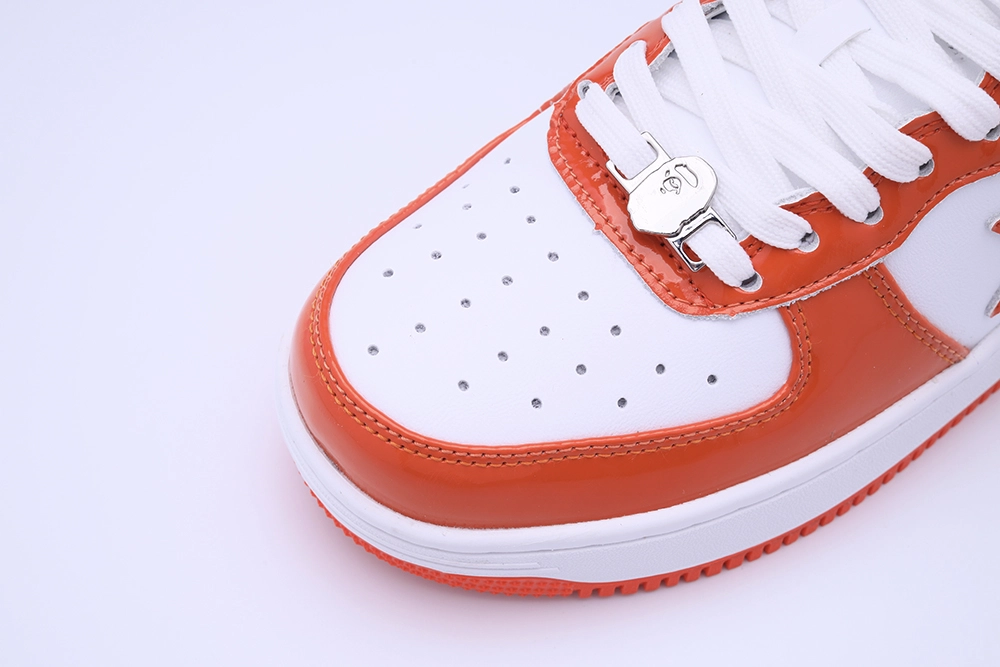 a bathing ape bape sta low orange