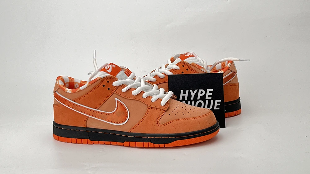 dunk low concepts orange lobster reps