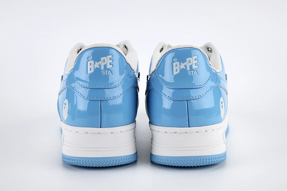 bapesta blue white quality reps