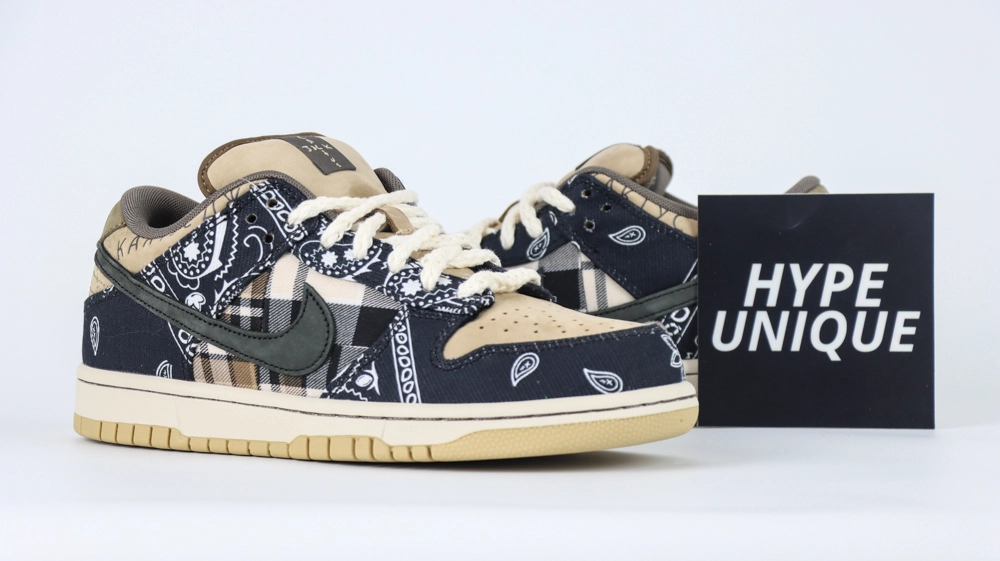 replica travis scott dunks bandana low