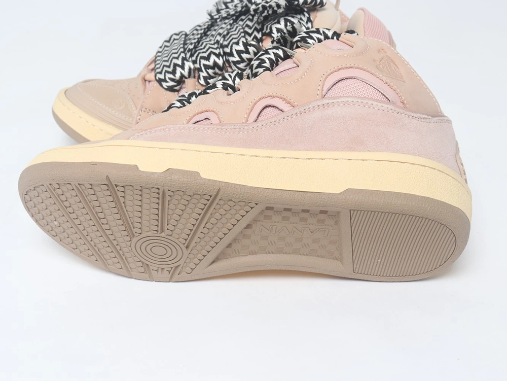 lanvin curb sneakers ‘pink’ reps