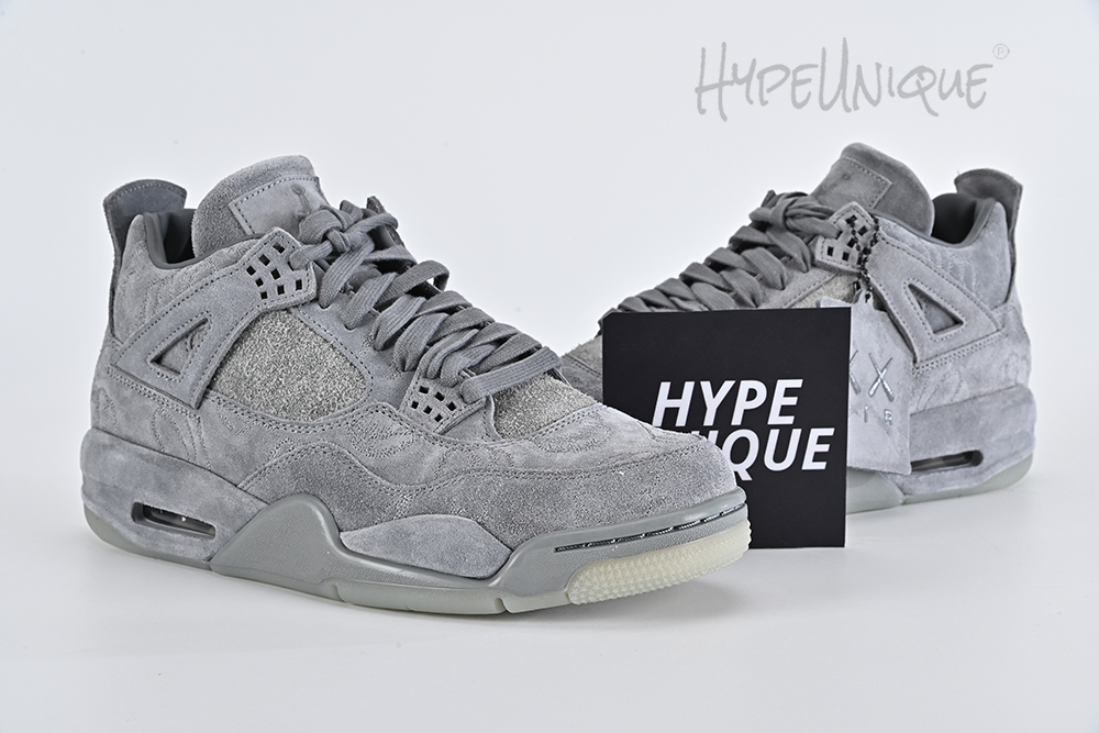 jordan 4 retro kaws gray replica