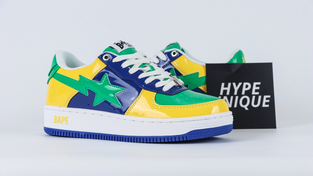 bapesta m1 ‘brazil’ replica