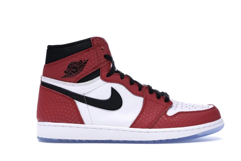 jordan 1 retro high spider-man origin story reps