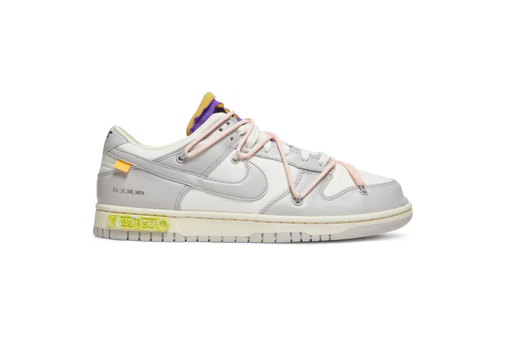 off-white x dunk low ‘lot 24 of 50’ reps