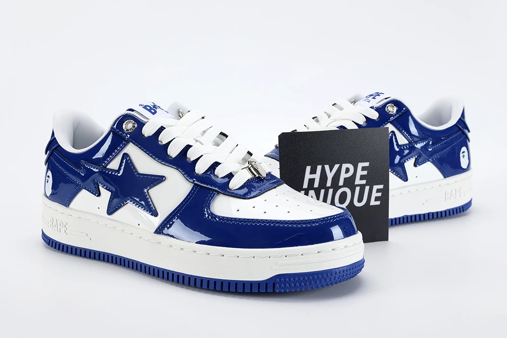 bapesta low  dark blue reps