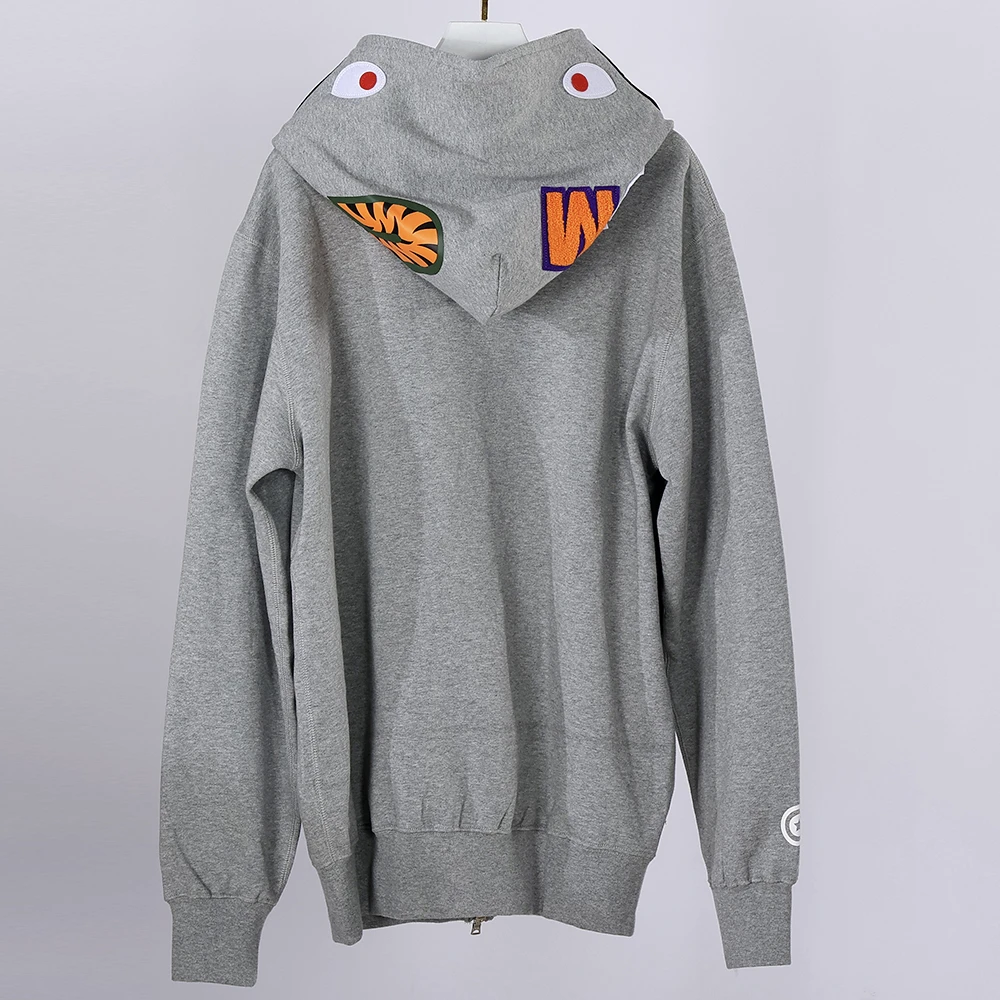 bape a bathing ape® shark full-zip hoodie