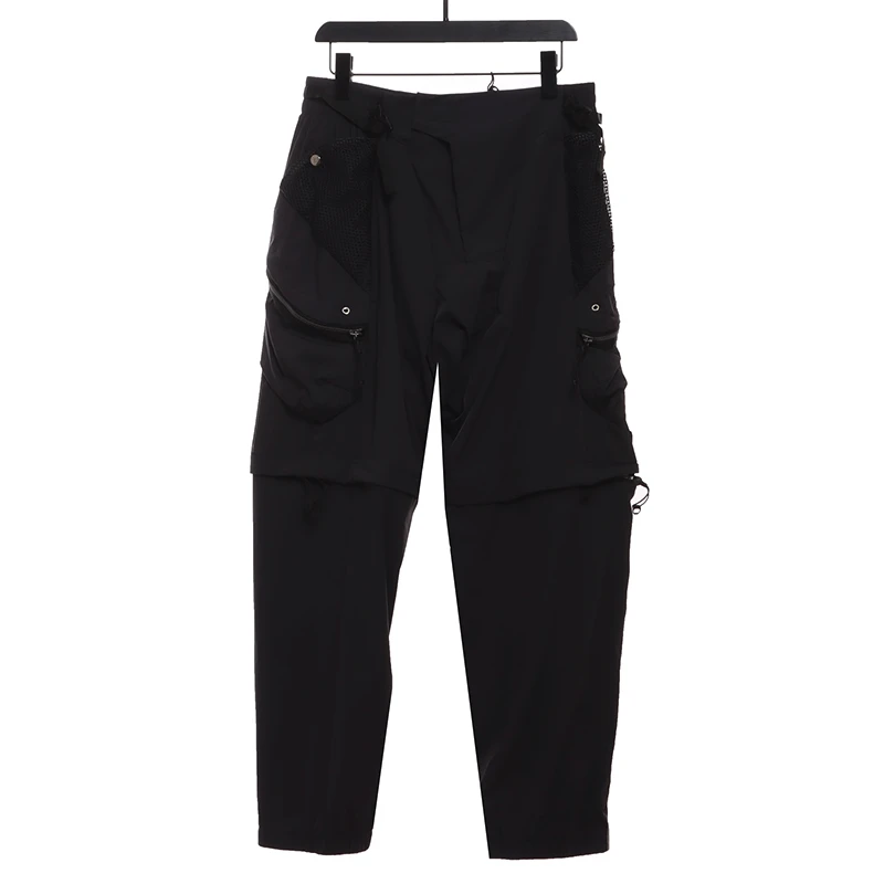 three-party joint detachable functional work trousers