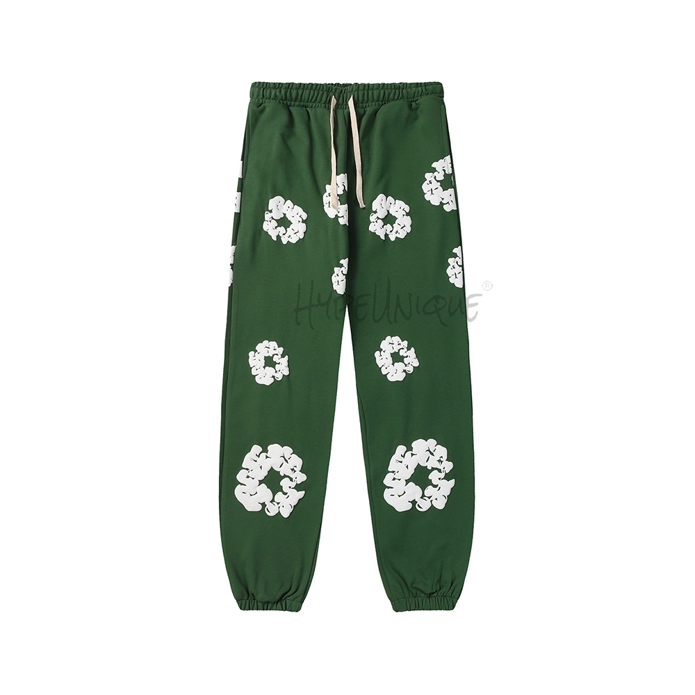 denim tears cotton wreath sweatpants “green”