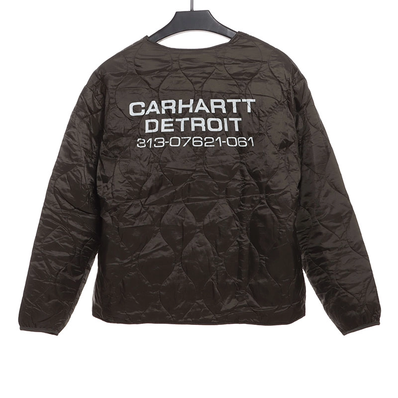 carhartt wip classic military style cotton jacket reps