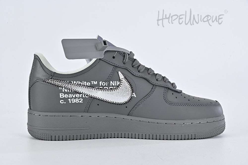 off-white air force 1 “ghost grey” sample