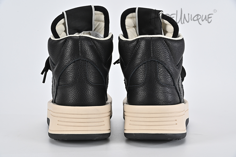 rick owens x turbowpn mid ‘black ‘