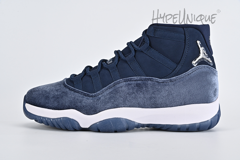 wmns air jordan 11 retro ‘midnight navy velvet’