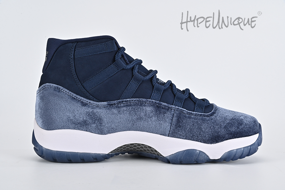 wmns air jordan 11 retro ‘midnight navy velvet’