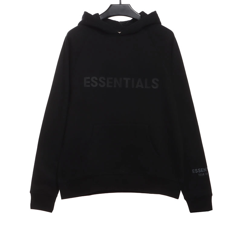 fear of god chest silicone lettering hoodie reps