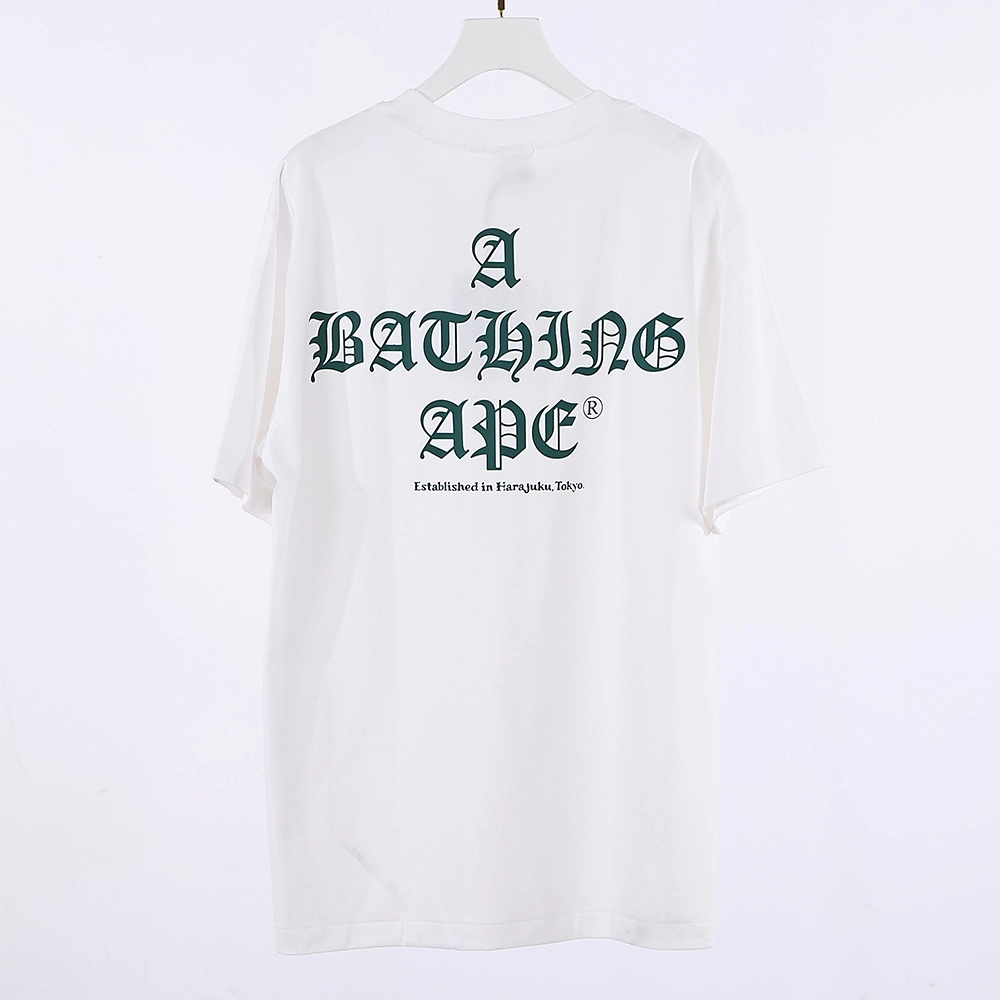 bape a bathing ape logo tee