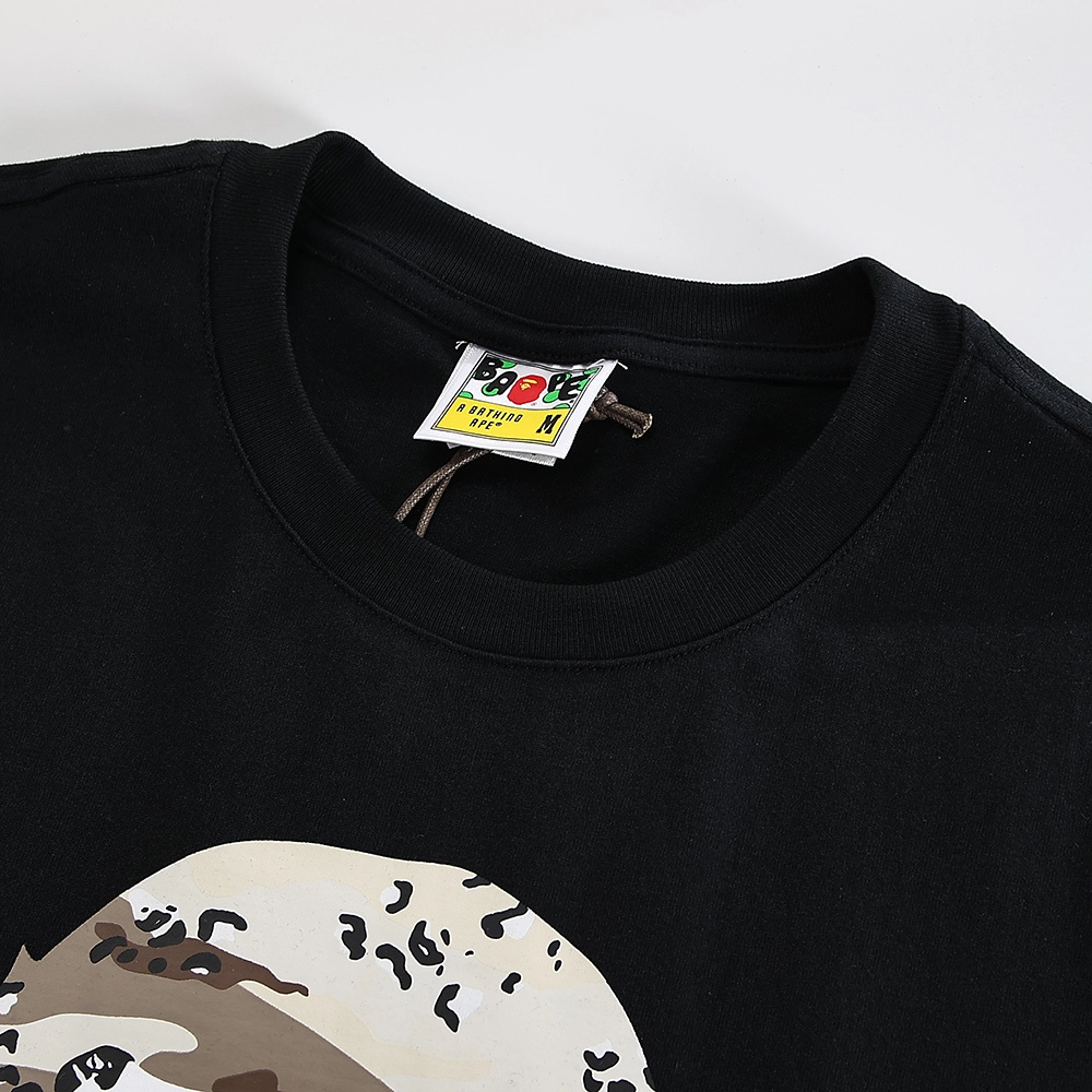 bape desert camo by bathing ape relaxed tee ‘black/white’