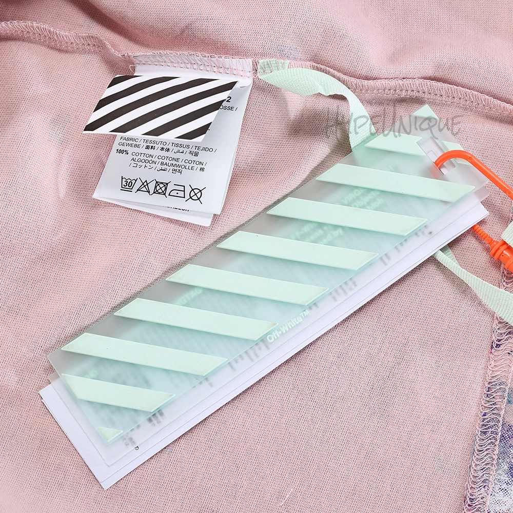 off-white fireworks t-shirt pink replica