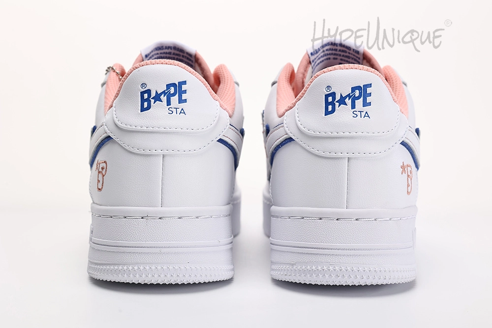 bape sta bapy white pink reps