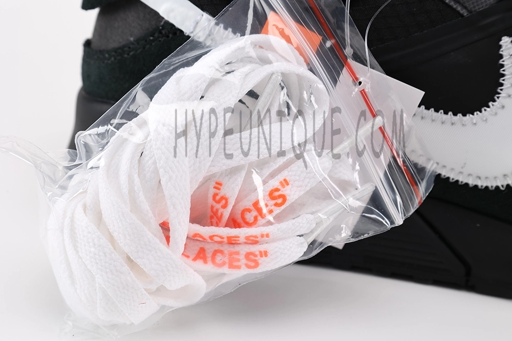 off-white x air max 90 ‘black’ reps