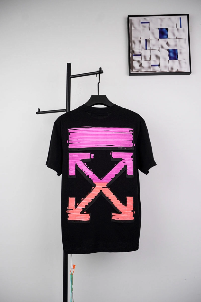 off-white marker slim print t-shirt