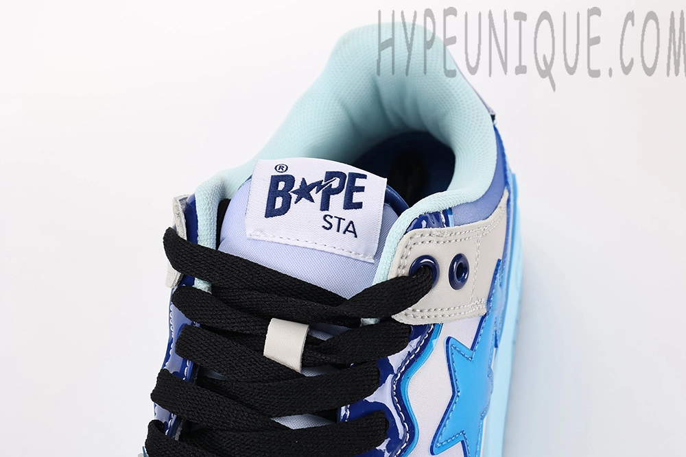 a bathing ape sk8 sta ‘grey blue’