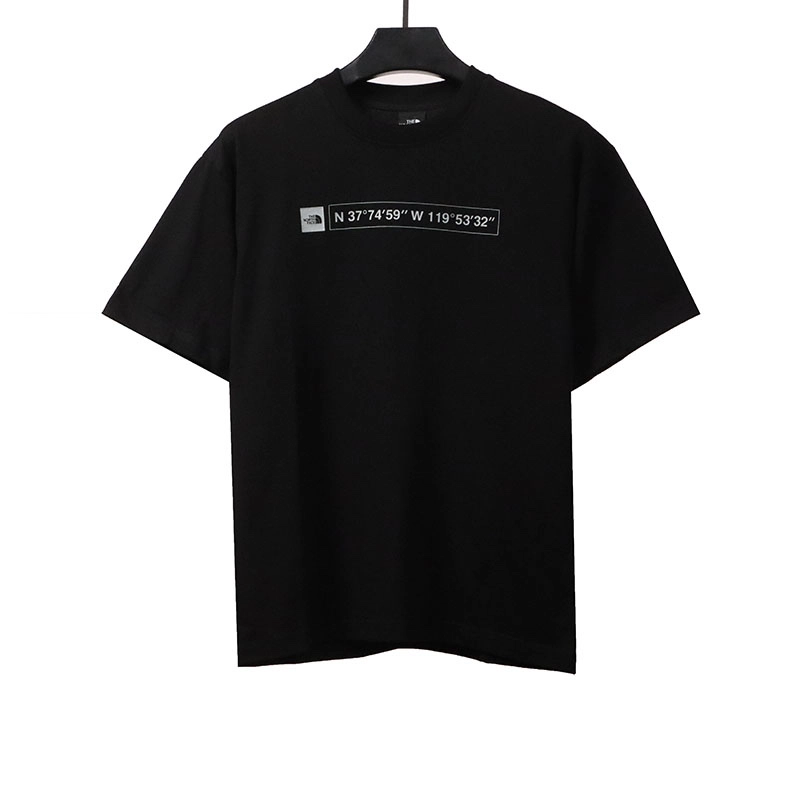 the north face coordinates printed t-shirt