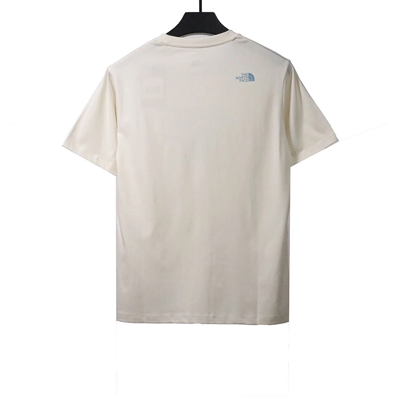 the north face heart print t-shirt