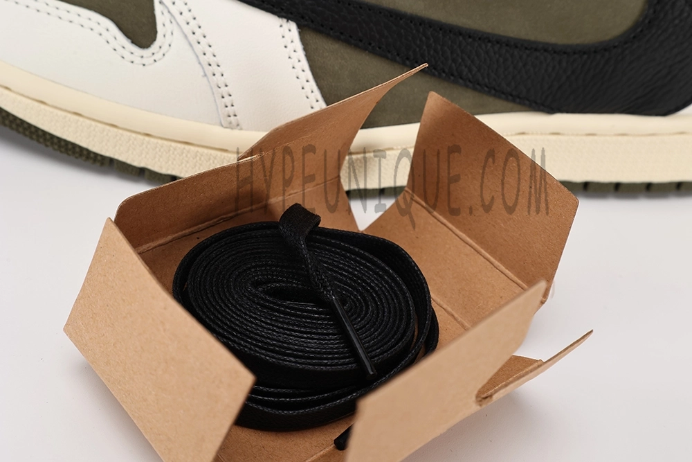 travis scott x air jordan 1 low og “medium olive” reps